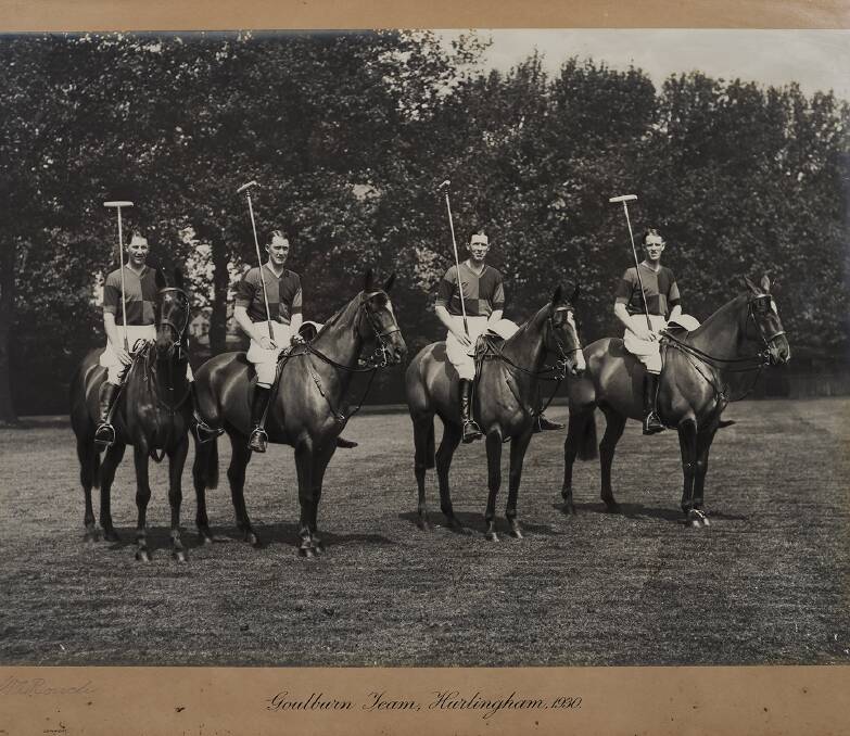 SPORTS ACHIEVERS: Polo was a hobby passionately pursued by the Ashton family. Photo: supplied