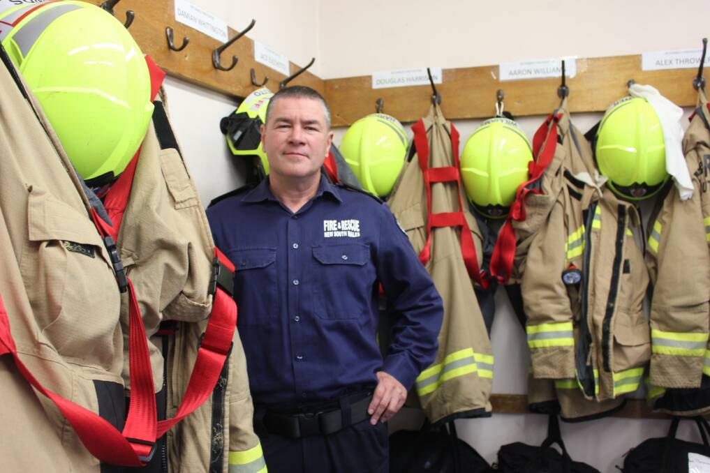 LEADER: Newly appointed Fire and Rescue Superintendent and Region South 2 Commander Thomas Freedom in Goulburn. Photo: Mariam Koslay. 