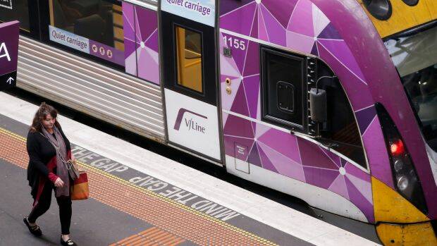 Victoria's regional rail is set for a big upgrade after federal funding. Photo: Wayne Taylor
