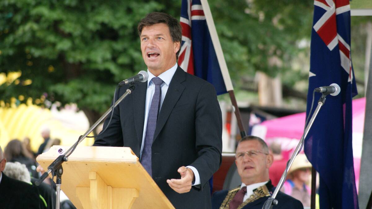 PROUD: “One of the greatest things ... is seeing the pride on new citizens’ faces when they can call themselves ‘Australian’ for the first time.” - Angus Taylor. Photo: supplied