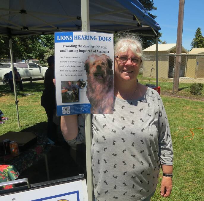 Tracey Anderson is the chairperson of the Lions Hearing Dogs, recently holding a  fundraiser for the organisation at the Christmas markets last year. Photo: Brent Hall