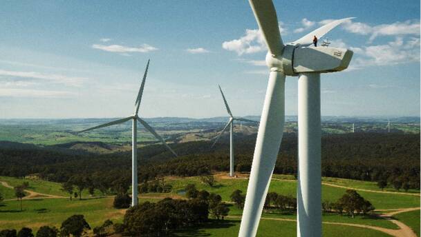 Gullen Range wind farm turbines.Photo supplied.