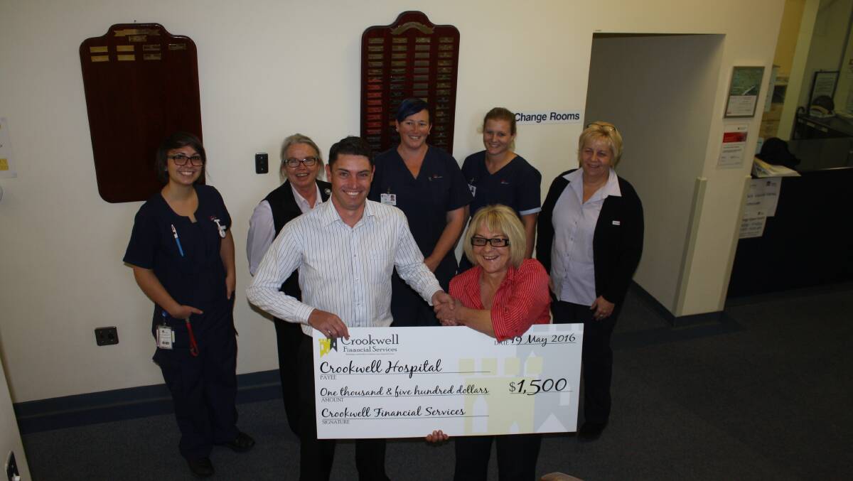 FUNDS: last year (2016) Crookwell Financial Services trivia night raised $1,500 for the Crookwell Hospital. Photo Bronwyn Haynes