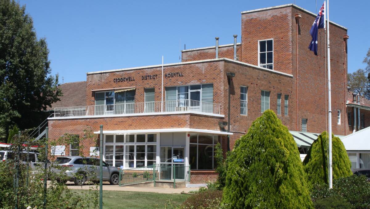 The town's greatest asset: Crookwell District Hospital offers a valuable service to the region, a letter-writer and recent patient says. Photo: Bronwyn Haynes