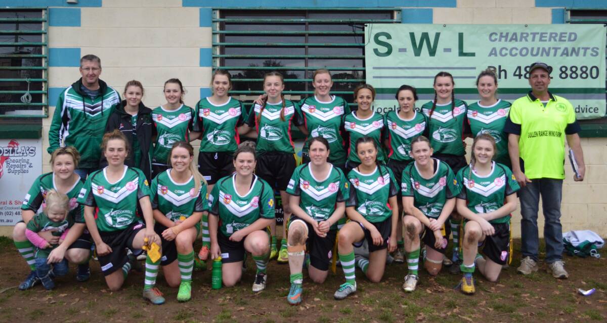 Good luck: Crookwell will get behind the League Tag ladies when they play the preliminary final against Bungendore on Sunday. Photo: Jane Selmes