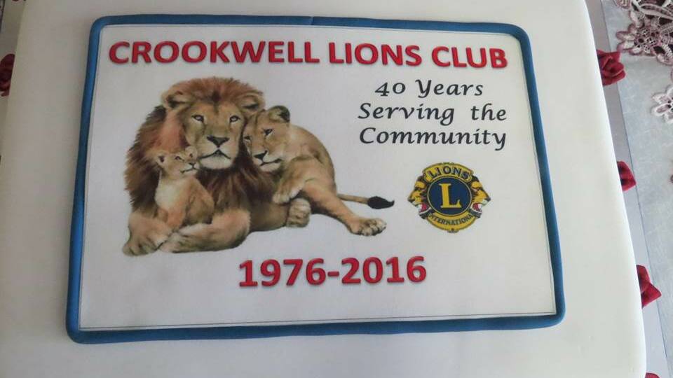 Crookwell Lions Club celebrate their 40-year anniversary