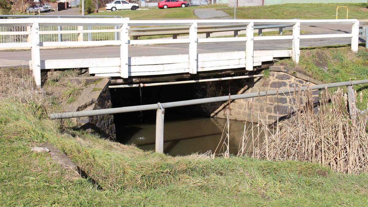 OLD: The current Kiamma Creek Bridge will be replaced with a two-lane concrete culvert bridge, increasing the lifespan of the Bridge by at least 100 years.Photo supplied.