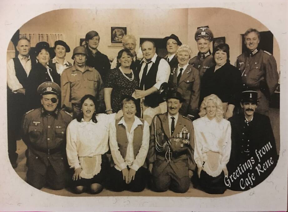 COMEDY RELIEF: The CADS cast and crew from the 2005 production of British ‘Allo ‘Allo, directed by Glenn Bonomini and Phil Barr. 