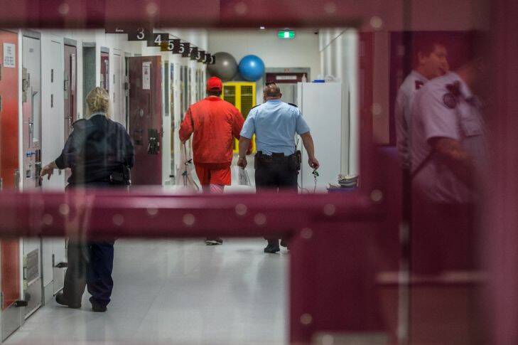 The Olearia Unit at Barwon Prison is the highest security unit in Victoria, and opened last year. This is where the worst inmates in the state are housed, and where authorities will put extremists if the risk to other inmates is deemed too great. 12th September 2017. Photo by Jason South.