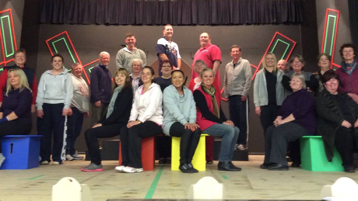  The cast for the upcoming CADS production ‘Legs Again! Another Music Hall Revue”