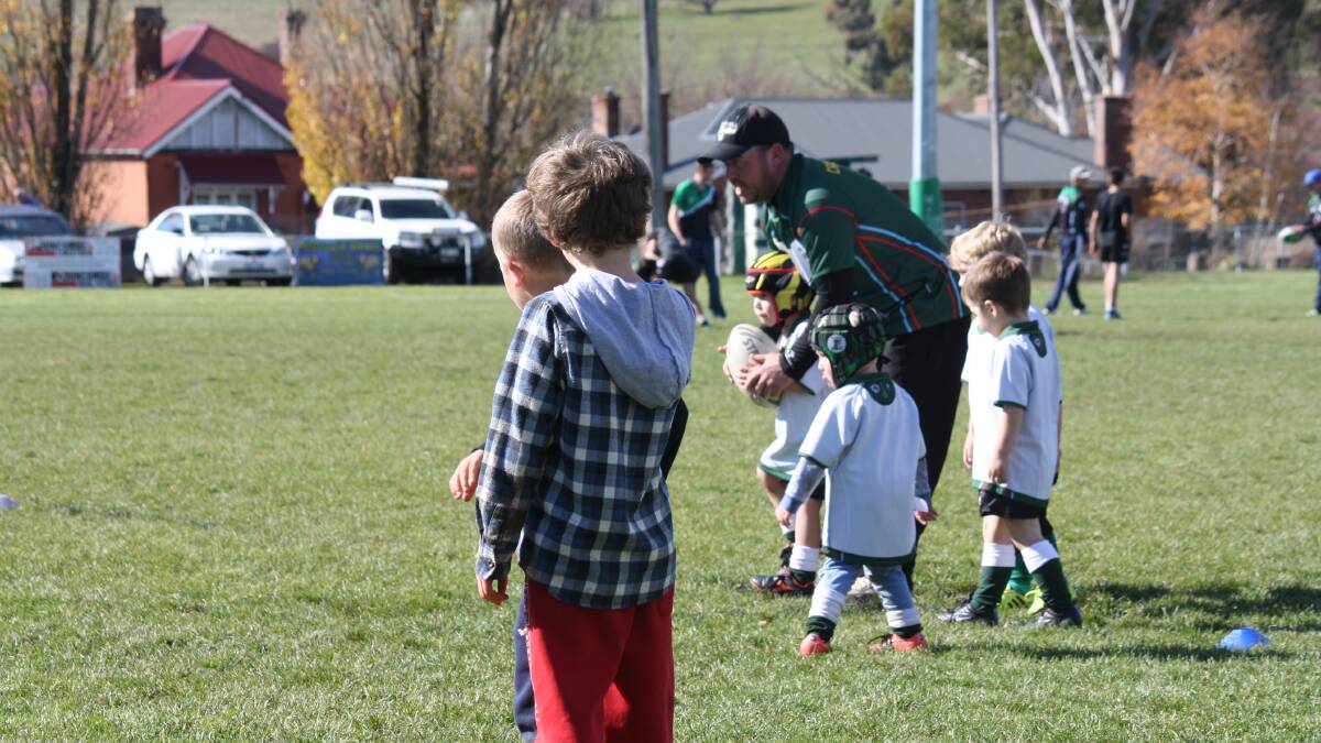 It was a glorious day for running around with your mates playing footy in Crookwell on Sunday May 24.
The "little" of League!