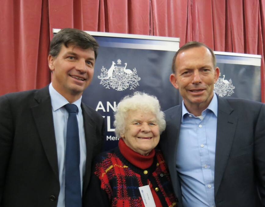 A large crowd of over 200 attended the "tea with the PM' meeting at the Goulburn Soldiers Club last Monday.