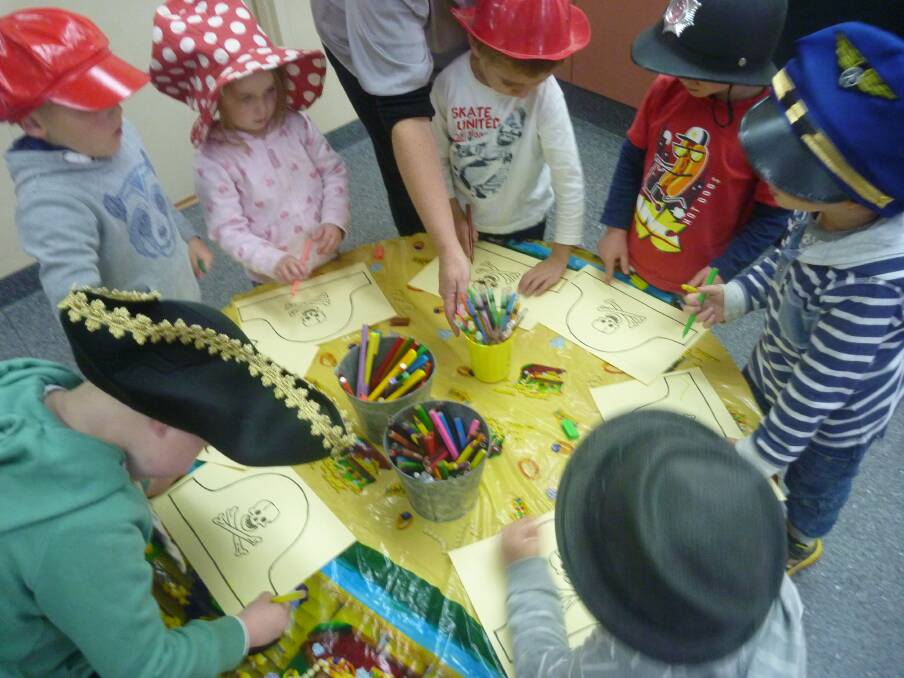 Crookwell Preschool children visited the Library recently for Storytime.