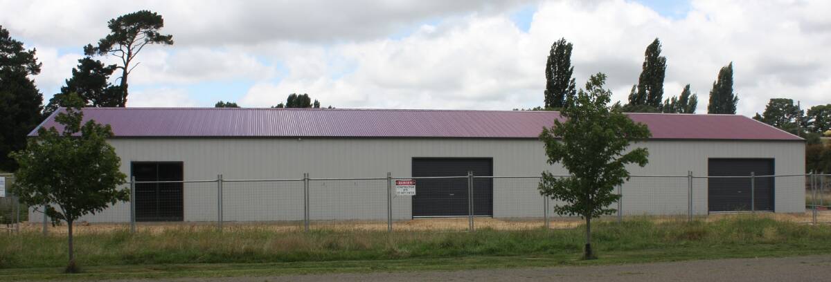 The new Men’s Shed has been built to lock-up stage less than 200 metres from the old shed site