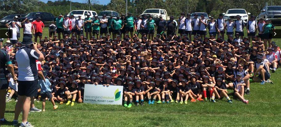 Loads of fun at the National Rugby Camp