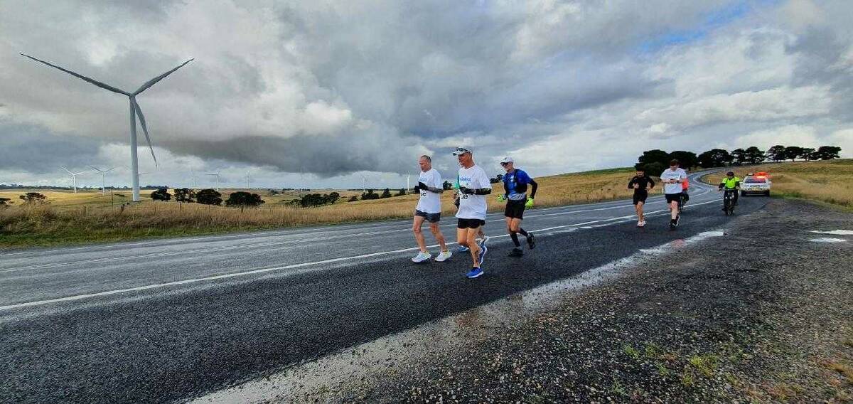 Runners braved the cold on Saturday. Photo: supplied
