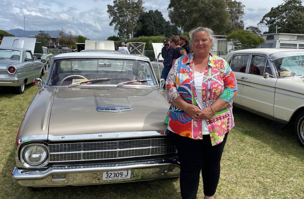 Tracey Jacobs had been on the hunt for a Falcon XM hard top for 13 years before she found 'Big Boy' five and half months ago. Picture by Marion Williams