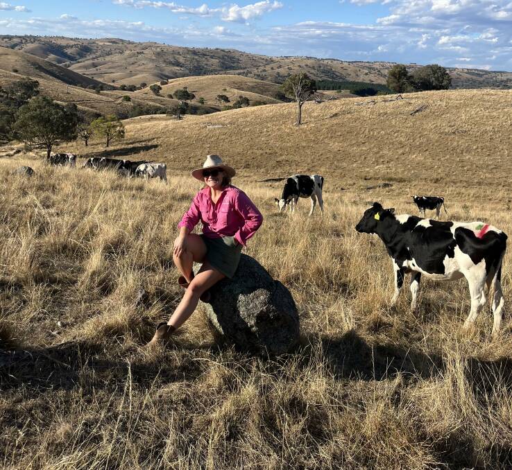 Pippa Kensit grew up on a sheep and cattle property between Crookwell and Boorowa. Picture supplied.