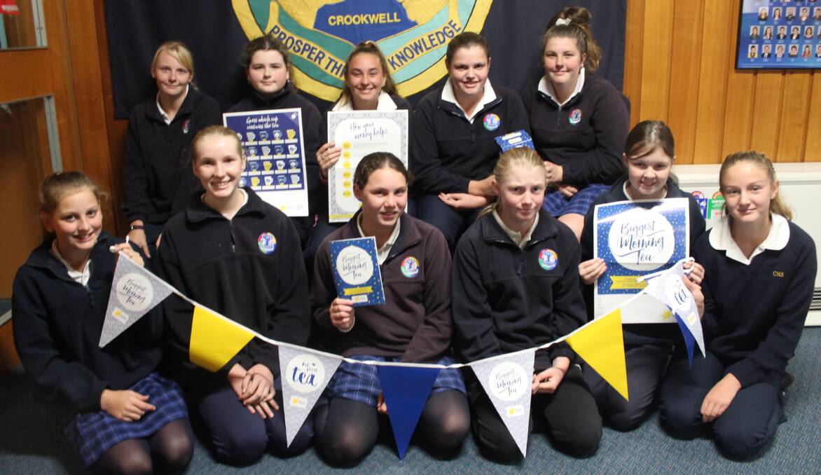 Year 8 Crookwell High School Links to Learning students. Fourteen students will be cooking up a storm at the Crookwell Senior Citizen centre from 10.30am Thursday.