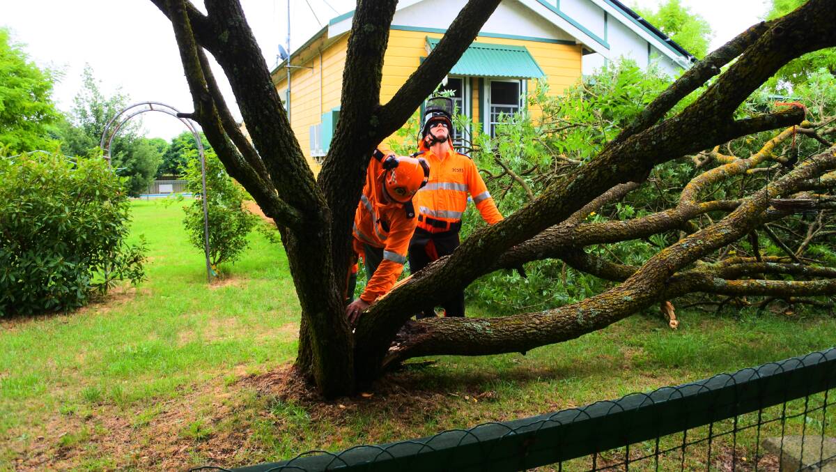 Crookwell SES tackled gusty winds over the weekend. 