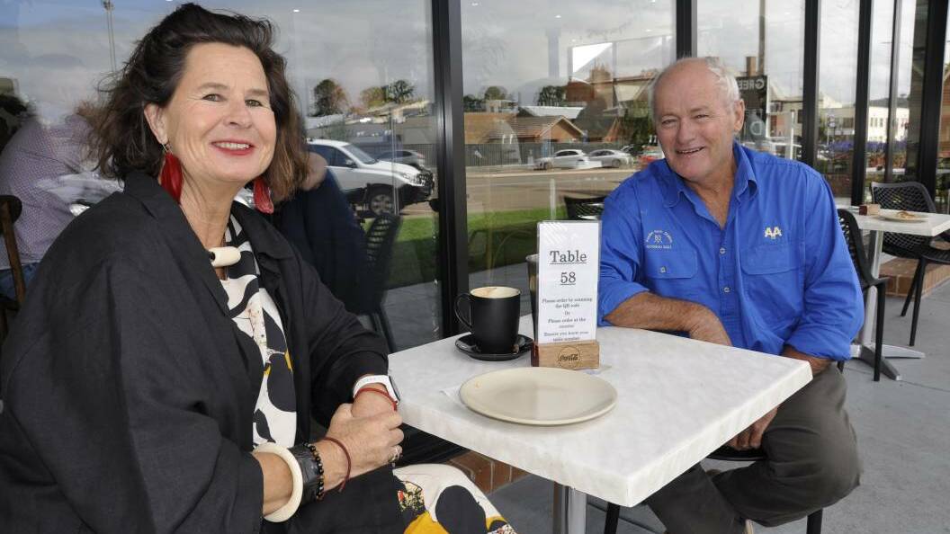 Upper Lachlan Shire mayor Pam Kensit and husband, David. Picture Louise Thrower.