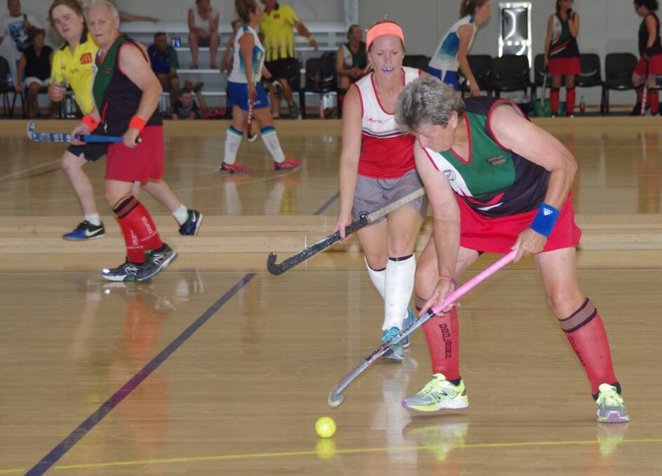 a selection of images from several indoor hockey games on Friday,  February 10, in Goulburn.