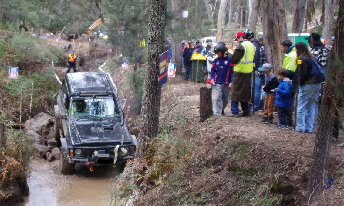 COME TO WATCH: There are plenty of spectator vantage points from which to watch the Willowglen 4x4 Challenge. Photo: Darryl Fernance