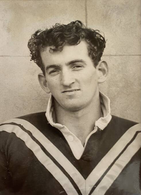 Terry Hartnett played rugby league from the moment he was old enough. Photo supplied.