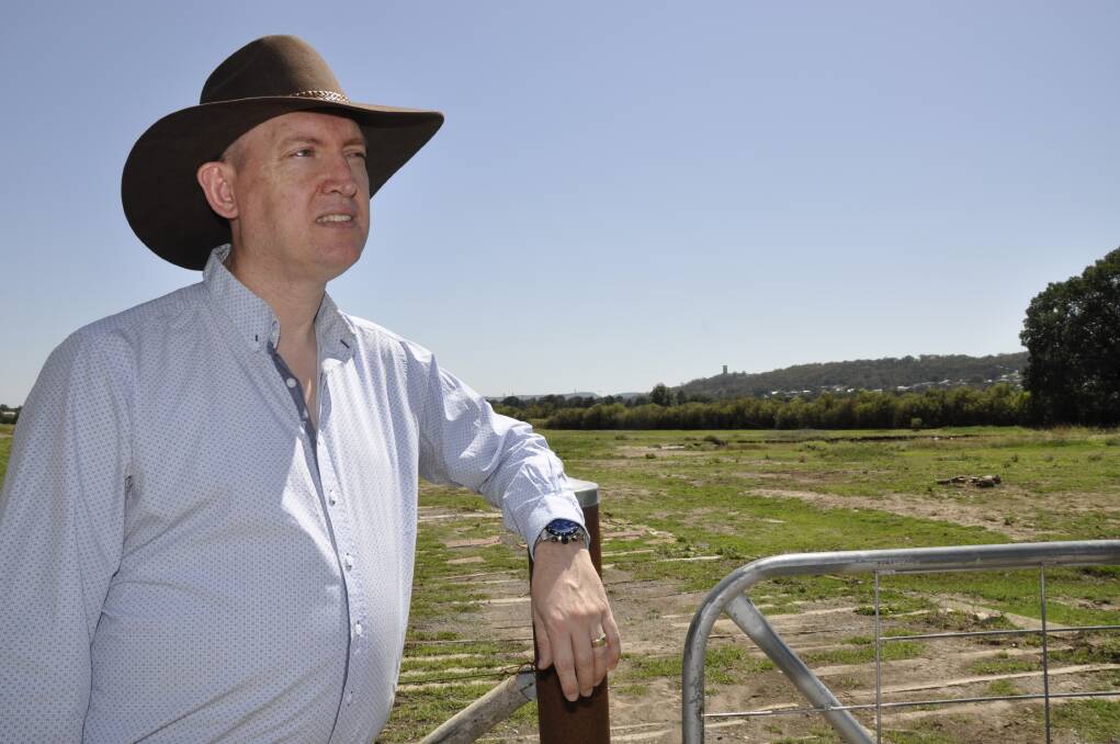 BROAD OUTLOOK: Goulburn secondary school teacher Andrew Wood says he and his party, The Shooters, Fishers and Farmers, want to be a voice for rural people. Photo: Louise Thrower.