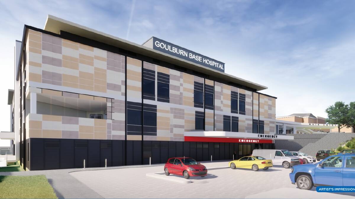 An artist's impression of the new hospital. Image supplied.