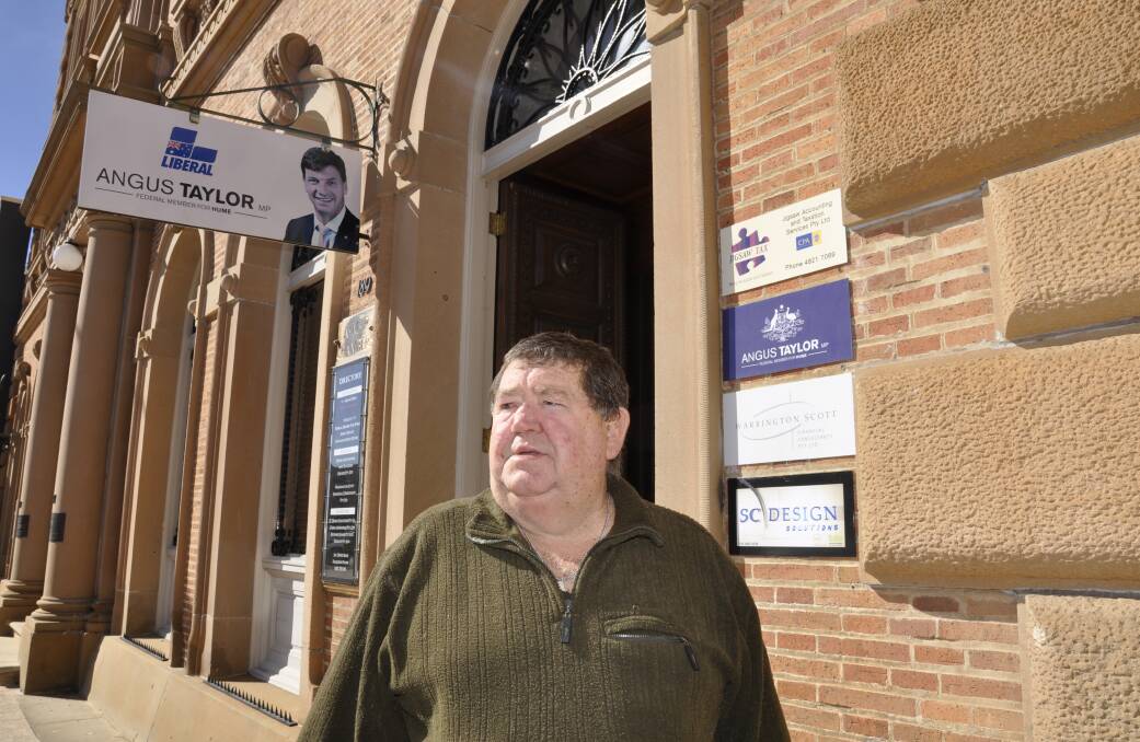 Goulburn man Phil Thompson wants to see a review of rental assistance and more affordable housing. Photo: Louise Thrower. 