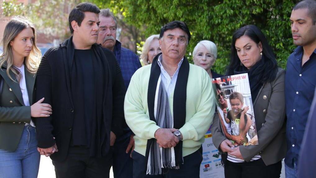 Gai Vieira's family speak out on Thursday about the crash. Picture: John Veage

