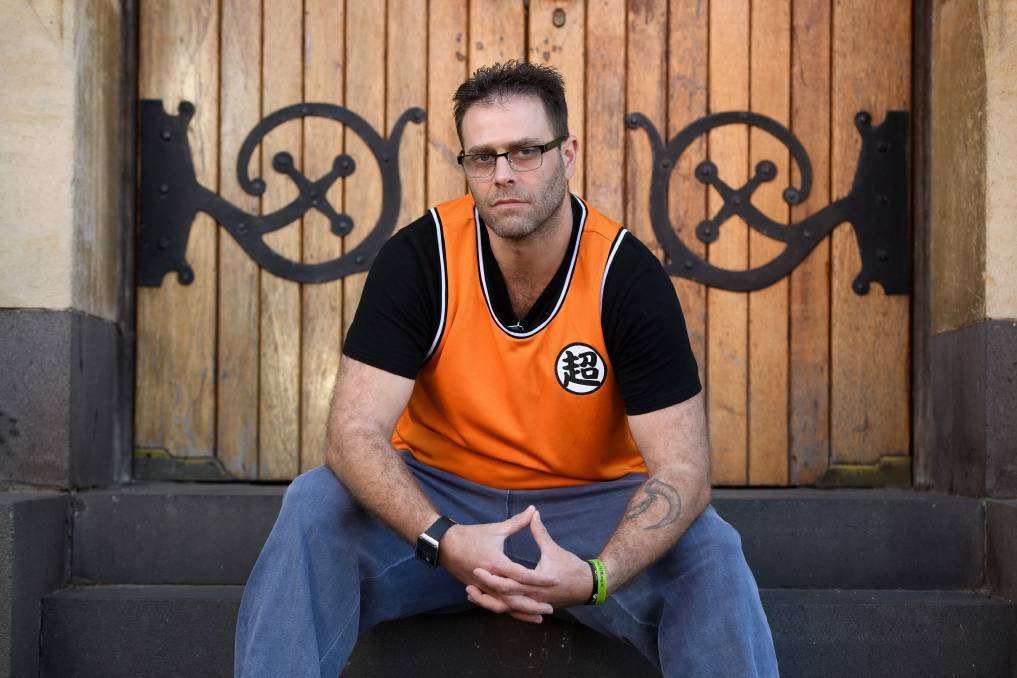 HOMELESS: Uniting Ballarat client Leyton has recovered from a drug addiction.