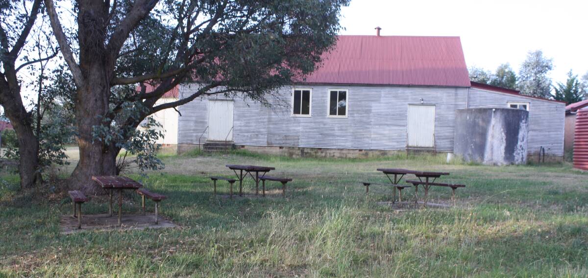 The Grabben Gullen community hall is just one hall in the Upper Lachlan area eligible for funding. Photo Bronwyn Haynes.