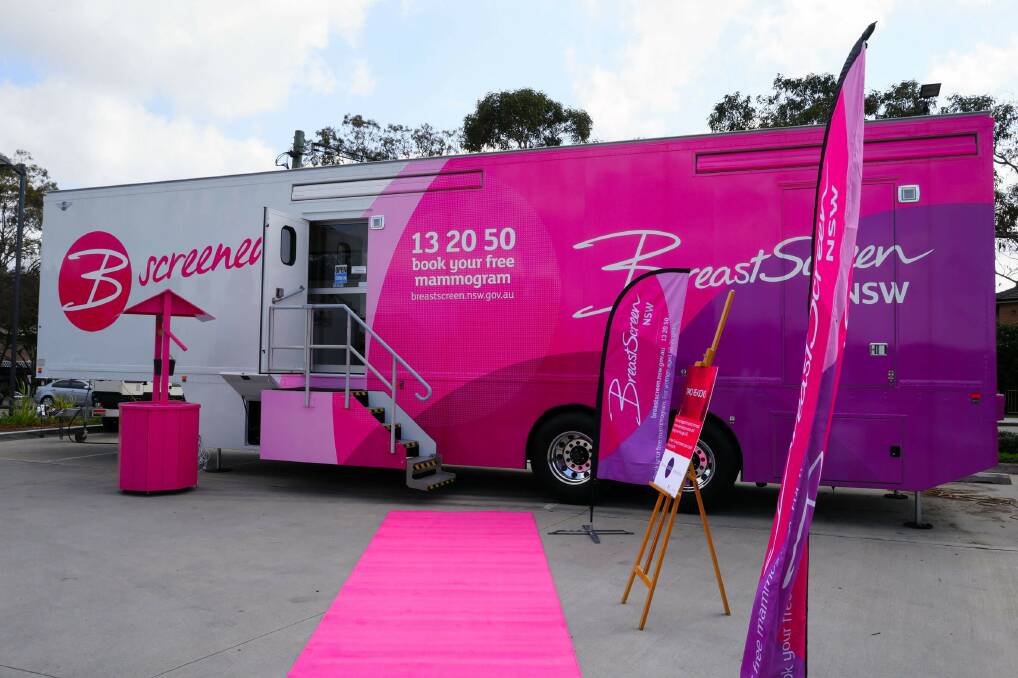 Best for breast: The BreastScreen van in Crookwell September 17 -28