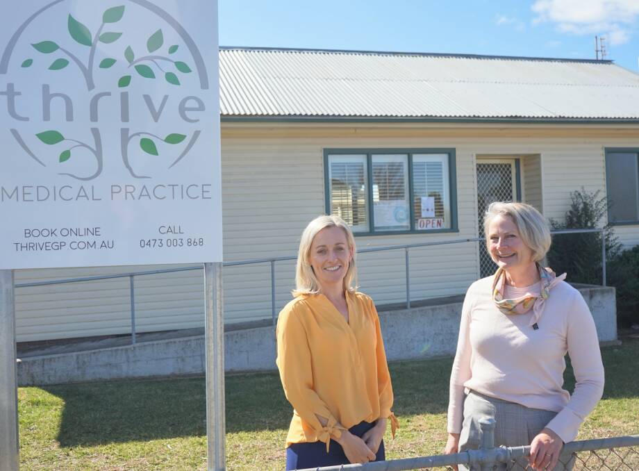 Thrive for health: Practice manager Tania Croker and Doctor Lisa Opie at Thrive GP in Taralga. Photo: Clare McCabe