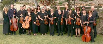 Canberra's string orchestra will perform in Gunning on June 23. Photo courtesy Gunning Focus Group.