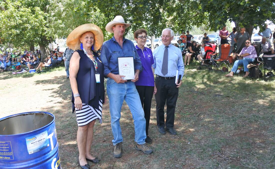The Taralga Rodeo 2018 was named the Taralga Event of the Year, award received by Stewart McLean and Prue Buffitt.