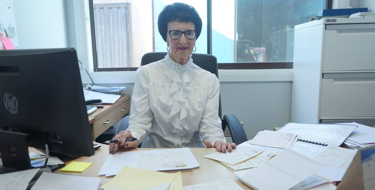 Working women: Eileen Toole, office administrator began her career at 15-years-old. Photo: Clare McCabe