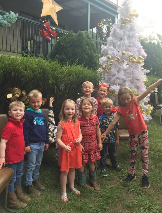 Naughty or nice: Santa's little helpers at Bannister Hall for this year's annual Christmas party. Photo: Clare McCabe.