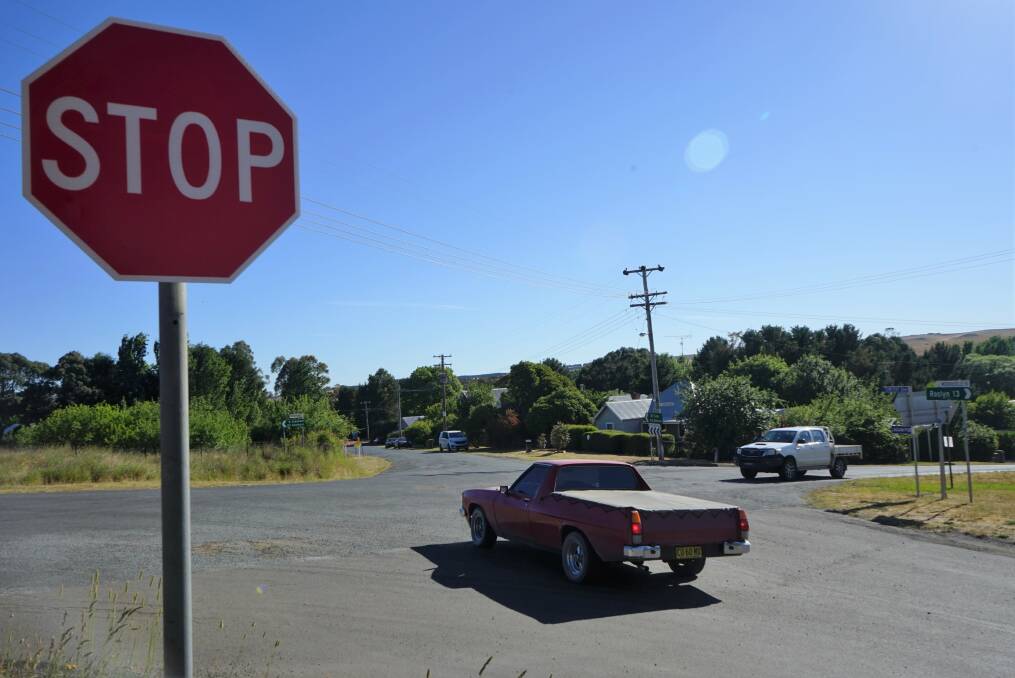 The council plan to remove the stop sign at the Woodhouselee Road approach to the Laggan intersection. 