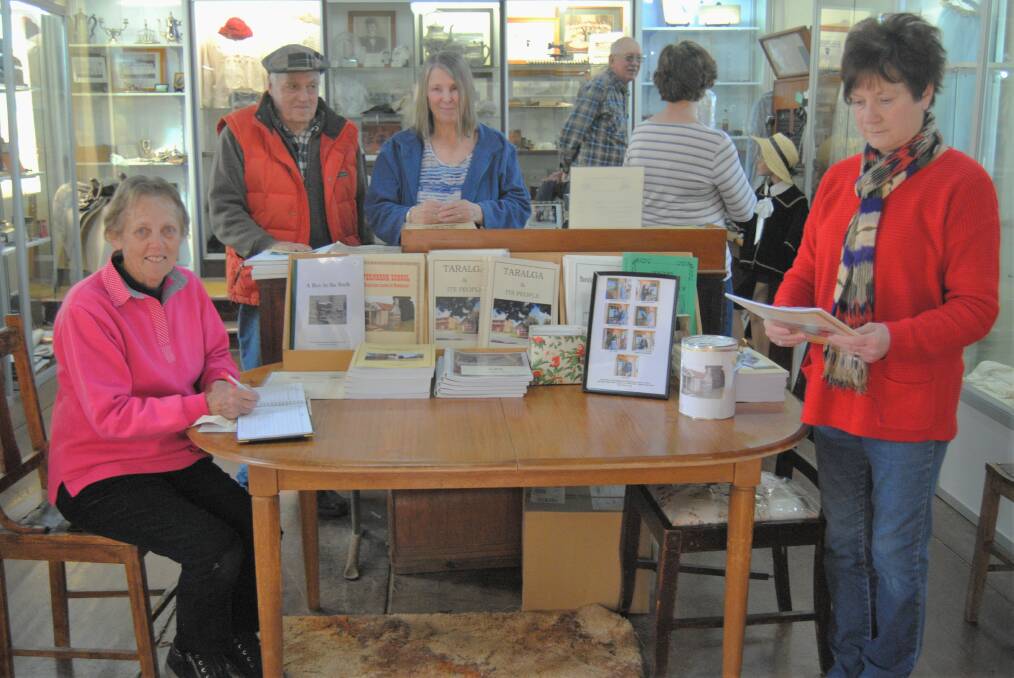 200th anniversary: Pat Murray, Ken Fleming, Anne Saville and Kay Baxter at the Taralga Historical Museum. Photo: Burney Wong