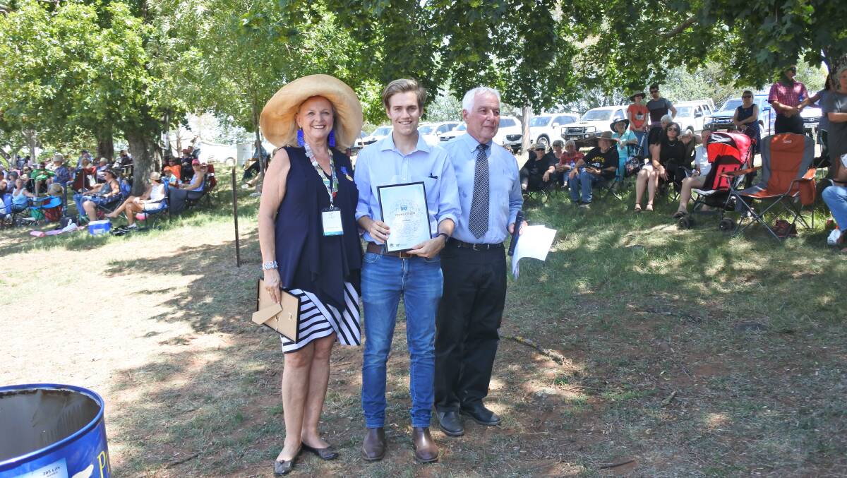 Jem Green is Taralga’s Young Citizen of the Year. 