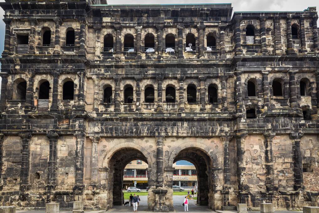 The Porta Nigra gate is the most important Roman monument in Trier.

