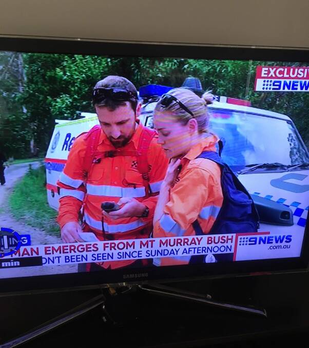 That one time Clare was in the news: Clare is a member of the SES and transferred to the local unit as soon as she moved to Crookwell.