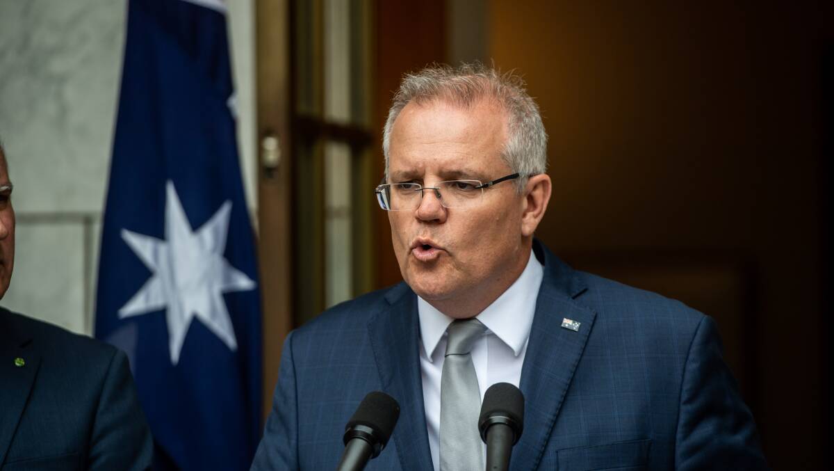 Prime Minister Scott Morrison said Australians will be helped to leave Wuhan in China. Picture: Karleen Minney