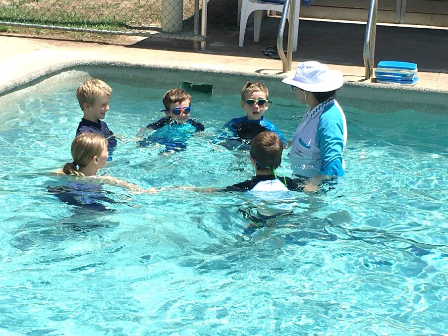 SKILLS: Swimming group 2 was Baxton, Clarissa, Hunter, Archie, Henry and Albert, who all enjoyed the opportunity to increase their swimming abilities.