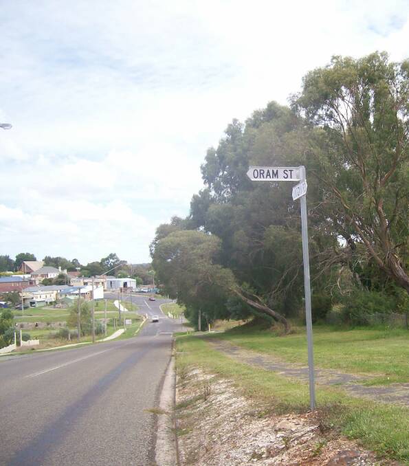 FOUNDING FATHER: Oram Street, Crookwell, was named in honour of William Oram before his fall from grace. Photo: courtesy Marion Dolamore-Busby.