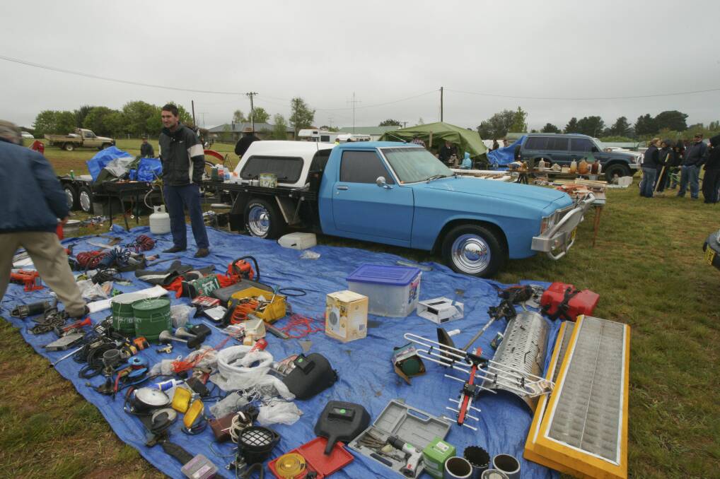 TREASURE: Everything from car parts to collectables will be available at the Crookwell Rotary Swap Meet.