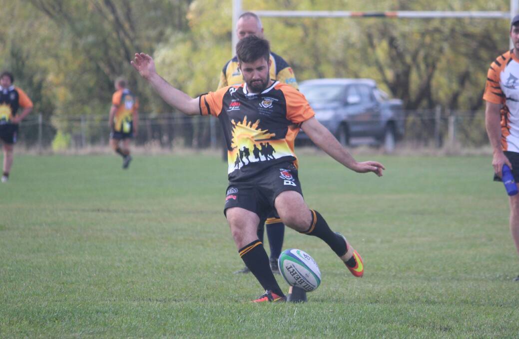 Kick it: The Taralga Tigers will take on the ever-dangerous Batemans Bay Boars this Saturday, which will undoubtedly be an exciting clash for spectators and players alike. Photo: Zac Lowe.